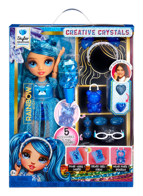 Rainbow High Cristal Poupée Mannequin 27 cm - Skyler