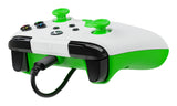 Manette de jeu - Xbox Series X|S, Xbox One et PC - Rematch Core - RGB - Filaire - Blanc / Vert - TURTLE BEACH