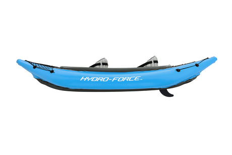 Kayak gonflable - BESTWAY - Cove Champion X2 Hydro-Force - 331x88cm - 2 places - 180kg max - 2 pagaies, 2 ailerons amovibles +