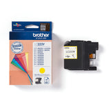 Cartouche d'encre jaune Brother LC223Y pour DCP-J4120DW, MFC-J4420DW, MFC-J5320DW, MFC-J4620DW, MFC-J5620DW, MFC-J5720DW