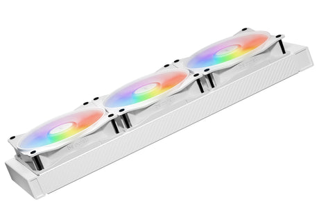 Lot de 3 Ventilateurs de boitier be quiet! Light Wings LX High Speed RGB - 12cm (Blanc)