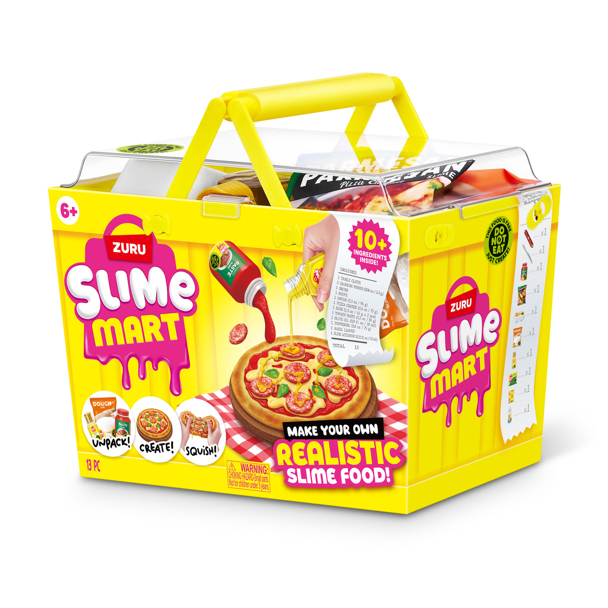 Activités créatives et manuelles - ZURU - Slime Mart Shopping Basket - Dčs 6 ans