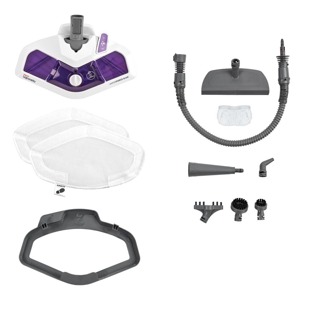 Nettoyeur Vapeur 2-en-1 POLTI Vaporetto SV440 - Balai ou Nettoyeur a Main - 11 Accessoires Inclus - Chauffage en 15 Secondes