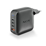 Chargeur secteur NGS Bud 3x USB-C + 1x USB-A 165W (Noir)