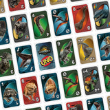 UNO Jurassic World Renaissance - Jeu de cartes - Pour toute la famille - Mattel Games - 7 ans et +