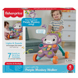 Fisher-Price - Mon Trotteur Singe Violet - Musique, lumieres et activités - Fisher-Price - JGW90