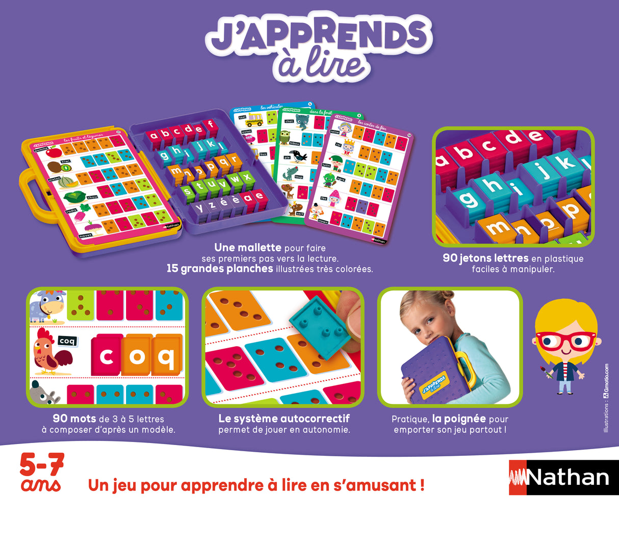 NATHAN - J'apprends a Lire