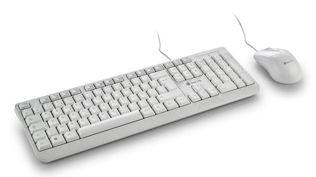 Pack 2en1 (Clavier/Souris) NGS Cocoa (Blanc)