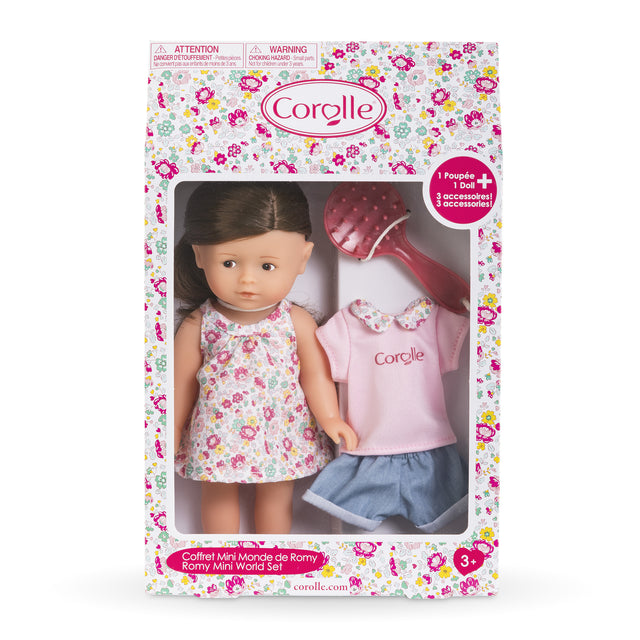 Coffret poupée - COROLLE - Mini Corolline Mini monde de Romy - 20 cm - Des 3 ans
