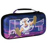 Housse de protection et transport - Nintendo Switch 2 - Konix - One Piece - Rangement accessoires - Motif Luffy Gear 5 - Violet
