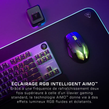 Clavier gaming RGB mécanique magnétique - TURTLE BEACH - Vulcan II TKL Pro - Noir
