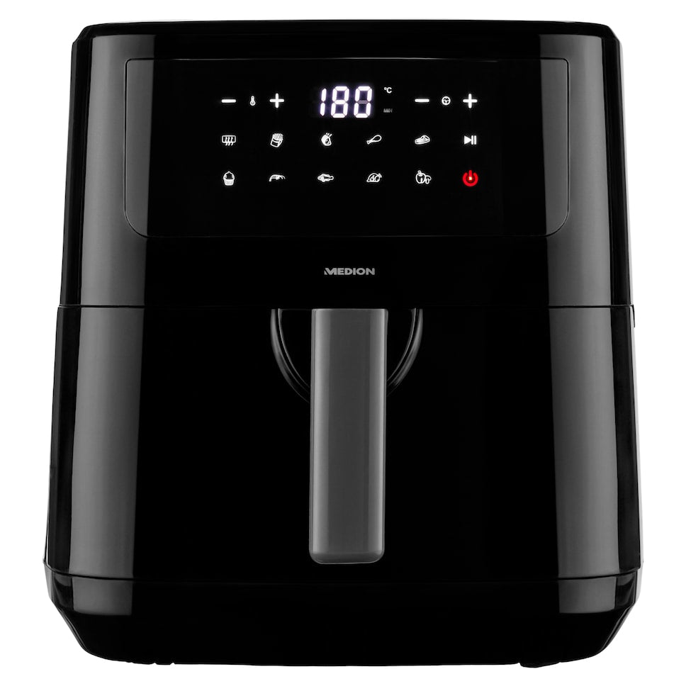 Friteuse a Air Chaud - MEDION - 50072999 - 2150 W - Ecran tactile - 9 programmes - Noir