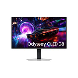 Ecran PC Gamer - SAMSUNG - 32'' - UHD 4K - 240Hz - Dalle OLED - 0.03ms - Ajustable en hauteur - ODYSSEY OLED G8 - G81SF