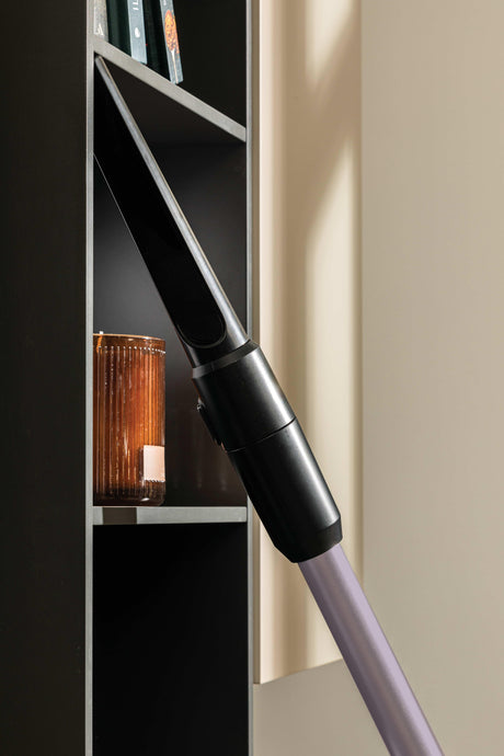 Aspirateur Balai sans fil - HOOVER HF1P10H - 40 AW - Ecran LED - Noir / Pastel violet