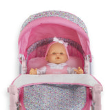 Accessoires poupons - COROLLE - Landau Floral - pour poupons 36 a 52 cm - des 3 ans