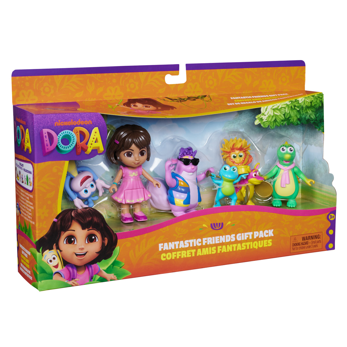 Dora - Coffret amis fantastiques - 5 Figurines - des 3 ans - Dora l'exploratrice