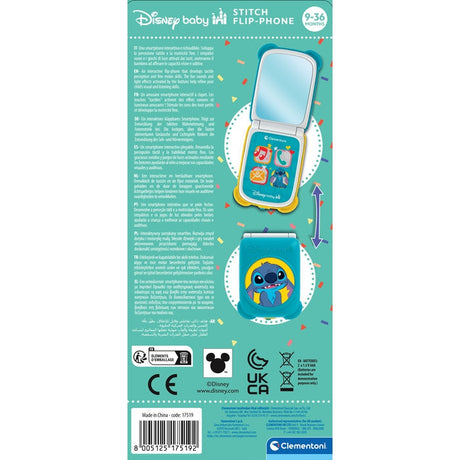 CLEMENTONI - Flip Phone - Stitch
