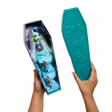 Monster High-Secrets Enfouis-Coffret Poupée Soirée Pyjama Terrifiante - 4 ans+- HYV64