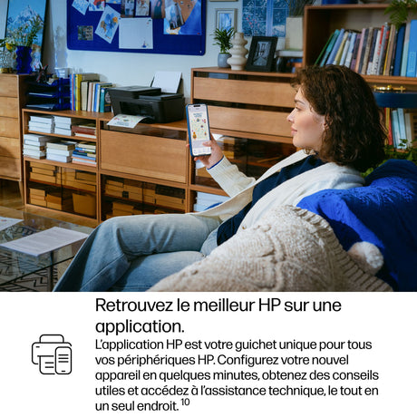 Imprimante tout-en-un HP DeskJet 4330 jet d'encre couleur - 3 mois d'Instant ink inclus avec HP+