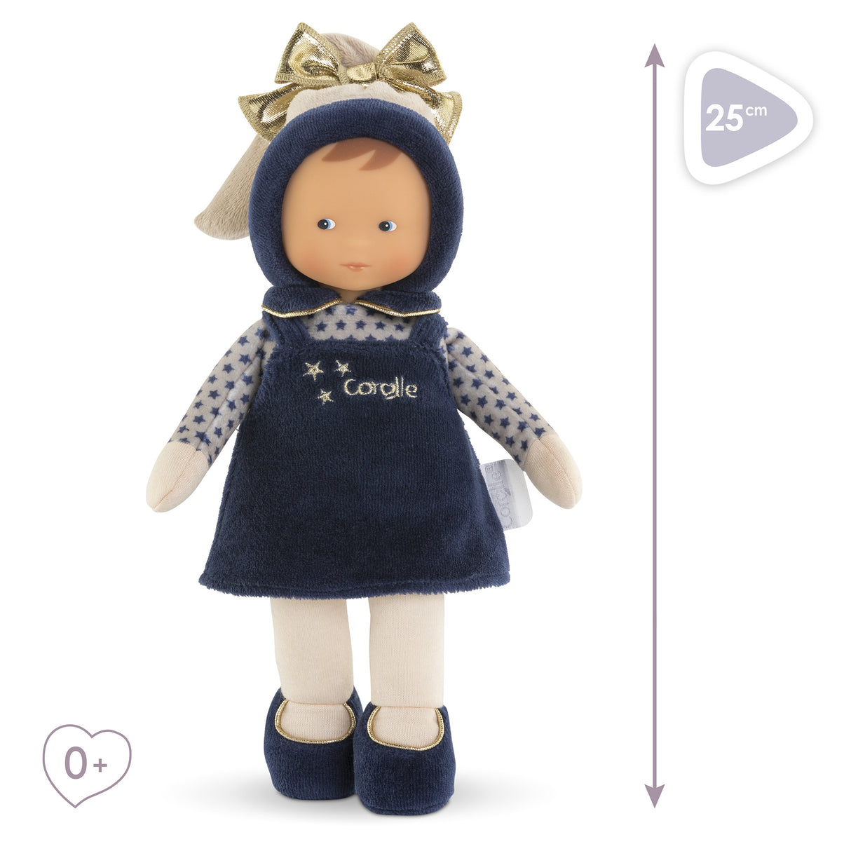 Mon Doudou COROLLE - Miss Marine Reves d'Etoiles - 25 cm - petite poupée - senteur de vanille - des la naissance