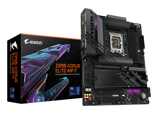 Carte mere - GIGABYTE - Z890 A ELITE WIFI7 - Socket 1851 - Thunderbolt 4 - LAN 2.5 GbE - Wi-Fi 7/Bluetooth 5.4