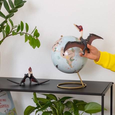 Quetzalcoatlus, figurine avec détails réalistes et ailes mobiles, jouet dinosaure inspirant l'imagination pour enfants des 4 ans,
