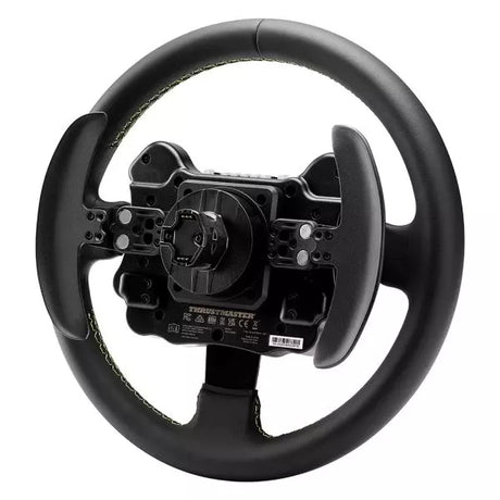 Volant PC/PS4/PS5/Xbox - THRUSTMASTER - Evo Racing 32R - Leather Cuir/structure Alu 32cm Palettes magnétiques 25 boutons 7 LEDS