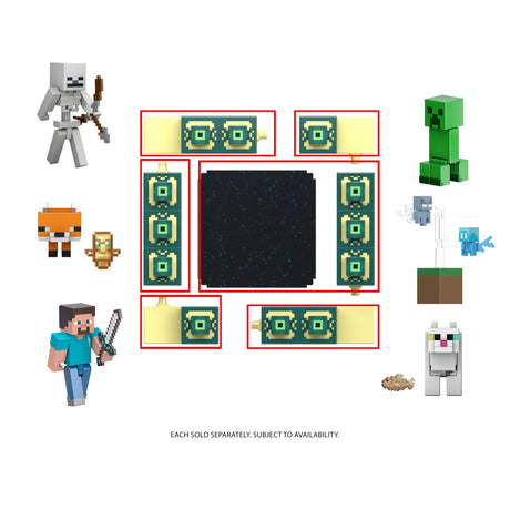 Jouet - Minecraft - 1 aléatoire De Figurines