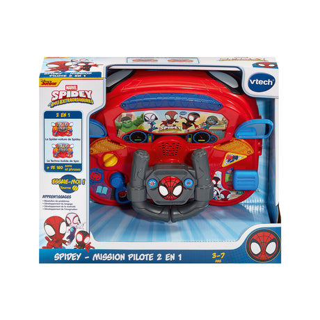 VTECH - SPIDEY - MISSION PILOTE 2 EN 1 - Multicolore
