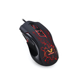 Souris Gamer 3200 DPI / Tir X2 8 Boutons / Plug & Play / Rétro éclairage / Touch
