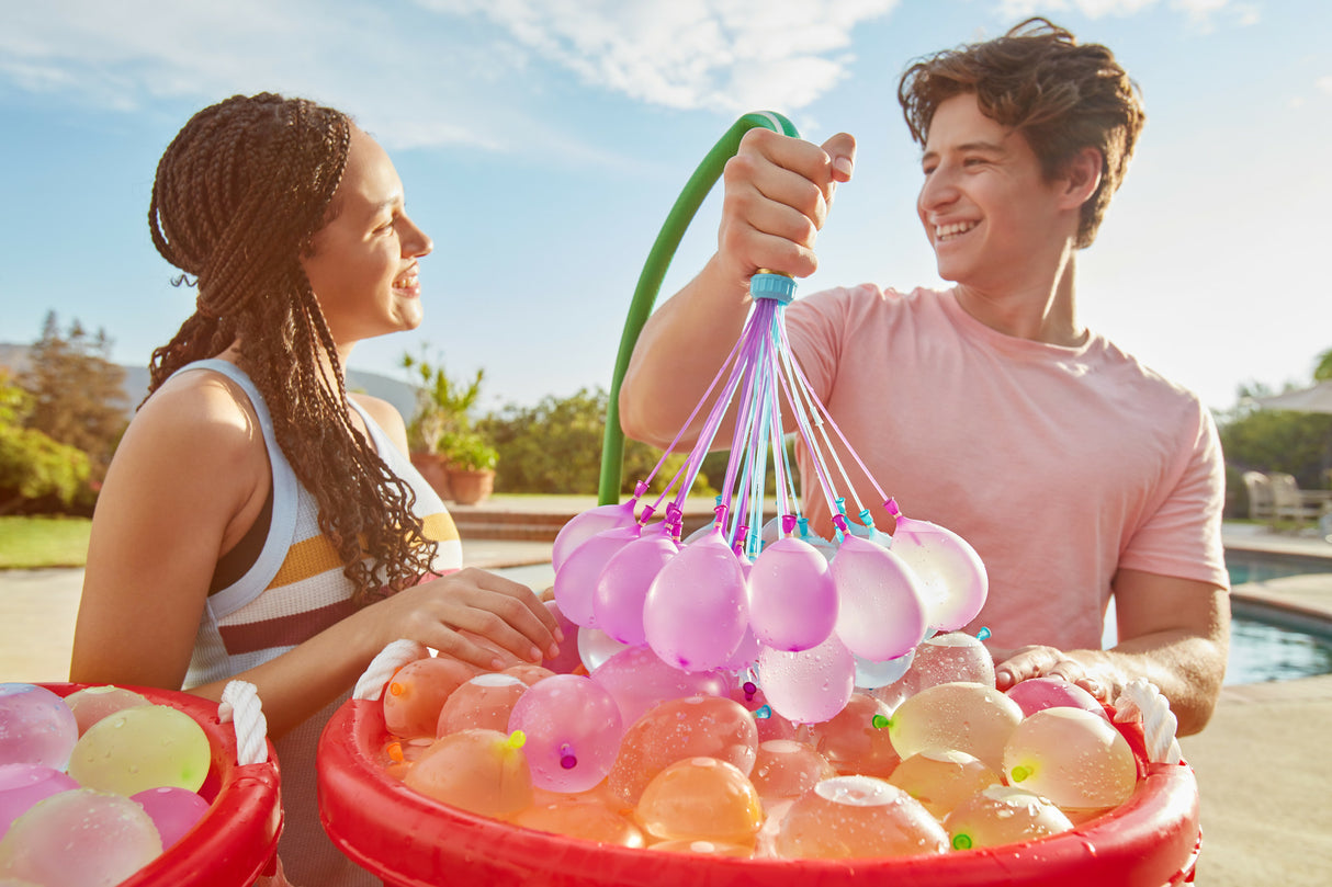 Ballons a eau - ZURU BUNCHO BALLOONS - Tropical Party - 265 ballons - Fermeture automatique - Pret en 60 sec
