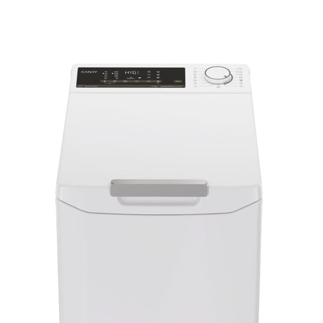 Lave-linge top CANDY TCA274TM4-S ProWash 500 -7 kg - 1200 trs/min - Connecté - Classe B - Blanc