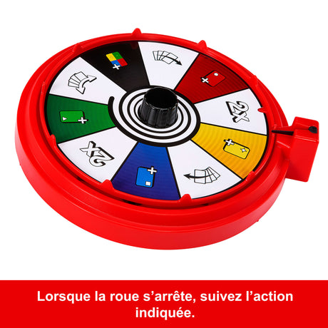 Jeu de cartes - MATTEL GAMES - UNO Wizz - Roue interactive - a partir de 7 ans - Mixte