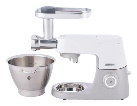 Hachoir a viandes et poissons - KENWOOD - Accessoires KAX950ME - Capacité 130kg/h - 3 grilles en acier