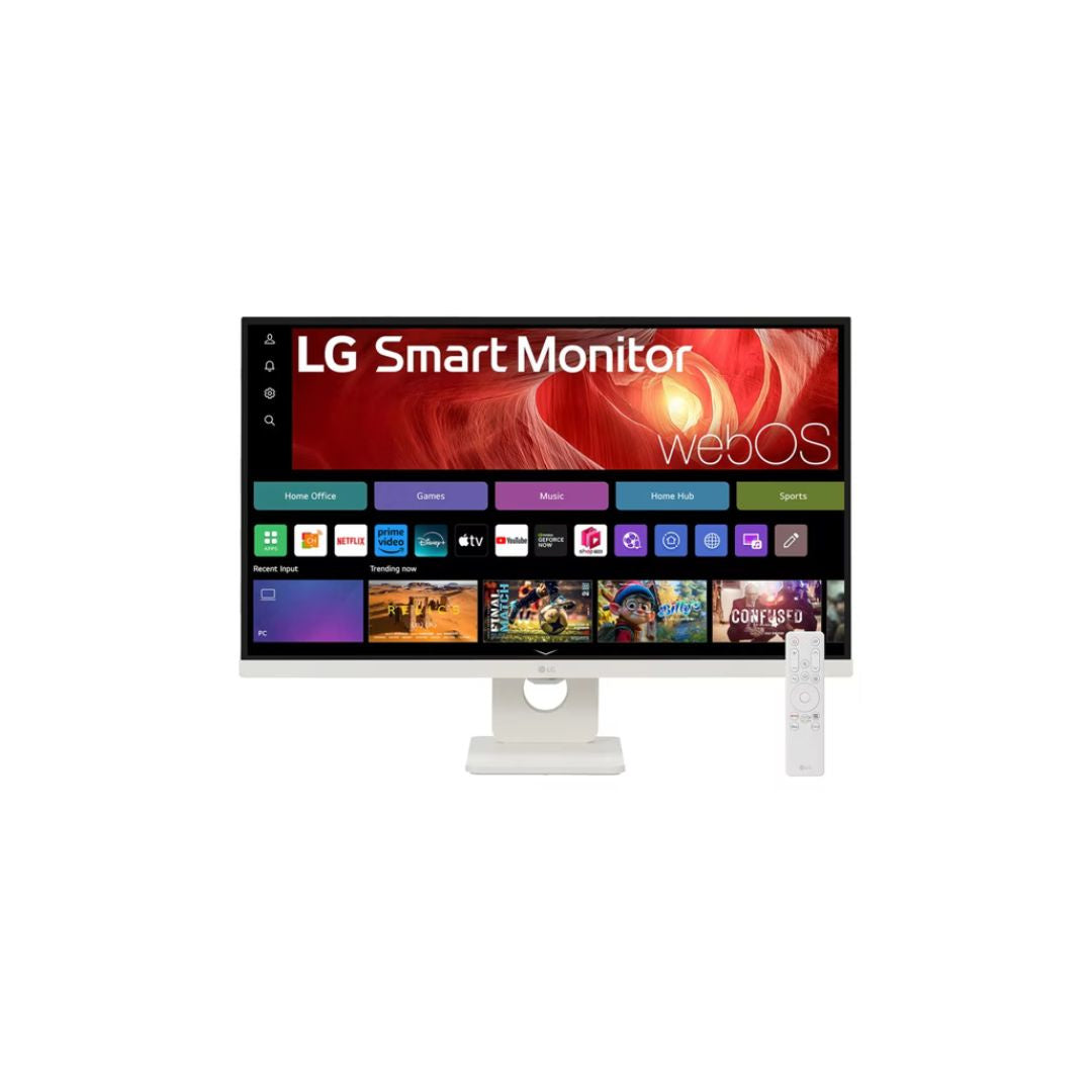 SMART Monitor LG 27 IPS Blanc 3840x2160 16:9 IPS 5ms 350cd/m 60Hz HDMI USB-C S