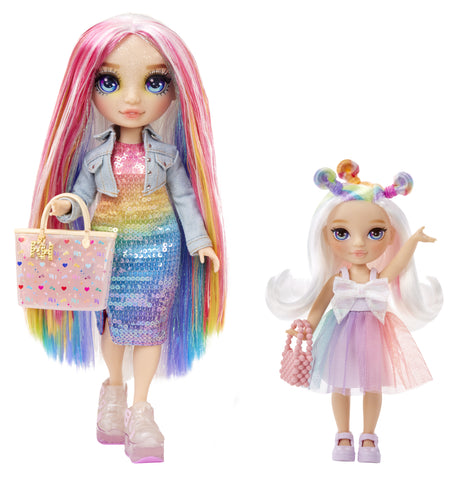 Rainbow High Littles - Poupée 15cm + animal de compagnie - Arc -en-Ciel - Des 4ans