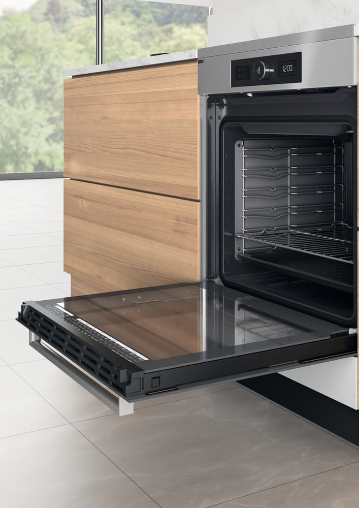Cuisiniere a induction - WHIRLPOOL - WS68IB8ACX/FR/1 - 4 foyers - 2900 W - L60 cm - Inox