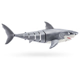 Jouet Interactif - ZURU - Shark Attack Robo Alive - Grand requin blanc avec mouvements réalistes et yeux brillants