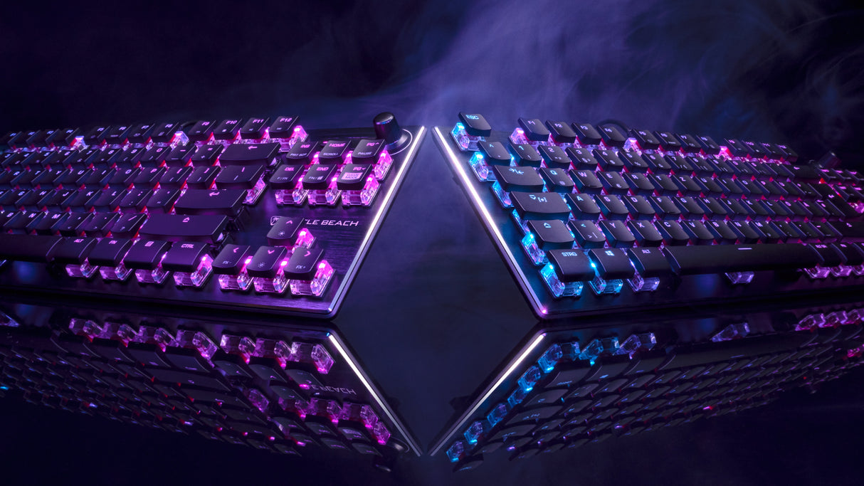 Clavier gaming RGB mécanique compact - TURTLE BEACH - Vulcan TKL - Noir