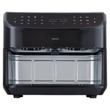 Friteuse a Air Chaud - MEDION - P20 XXL Twin - 2600 W - 2 paniers - 9 programmes - Noir