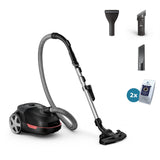 Aspirateur avec sac - PHILIPS - XD5123/10 - Série 5000 - 900W - 77db - Noir intense