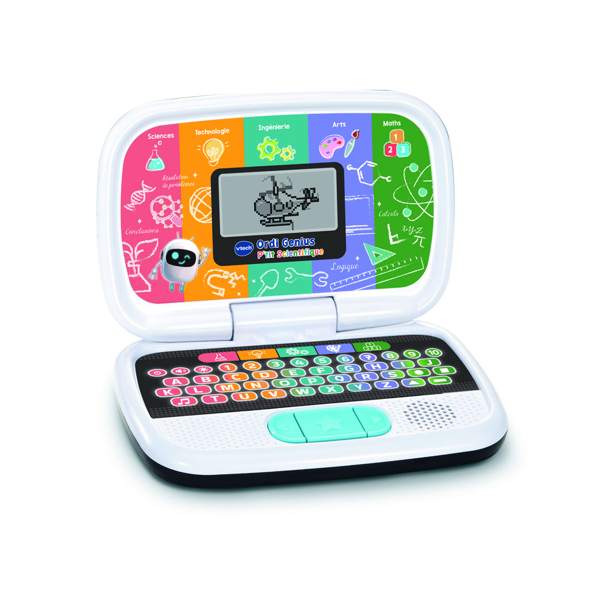 VTECH - ORDI GENIUS P'TIT SCIENTIFIQUE - Multicolore
