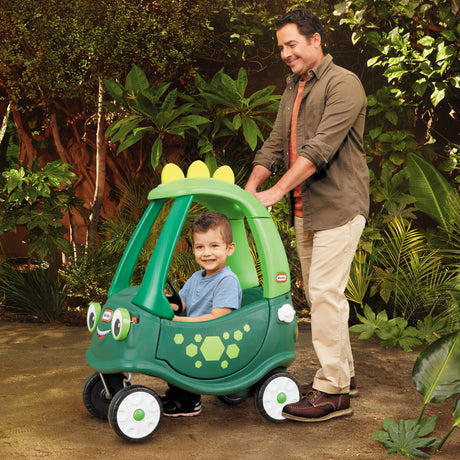 Cozy Coupe - Little Tikes - Dinosaure - Portes, Klaxon et Plancher a retirer - Des 18 mois