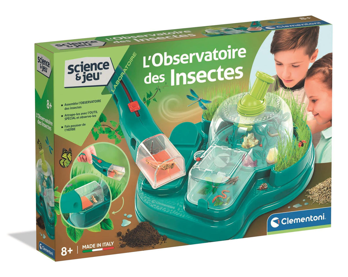 L'observatoire des insectes - Clementoni - Science & Jeu - Jeux Scientifiques