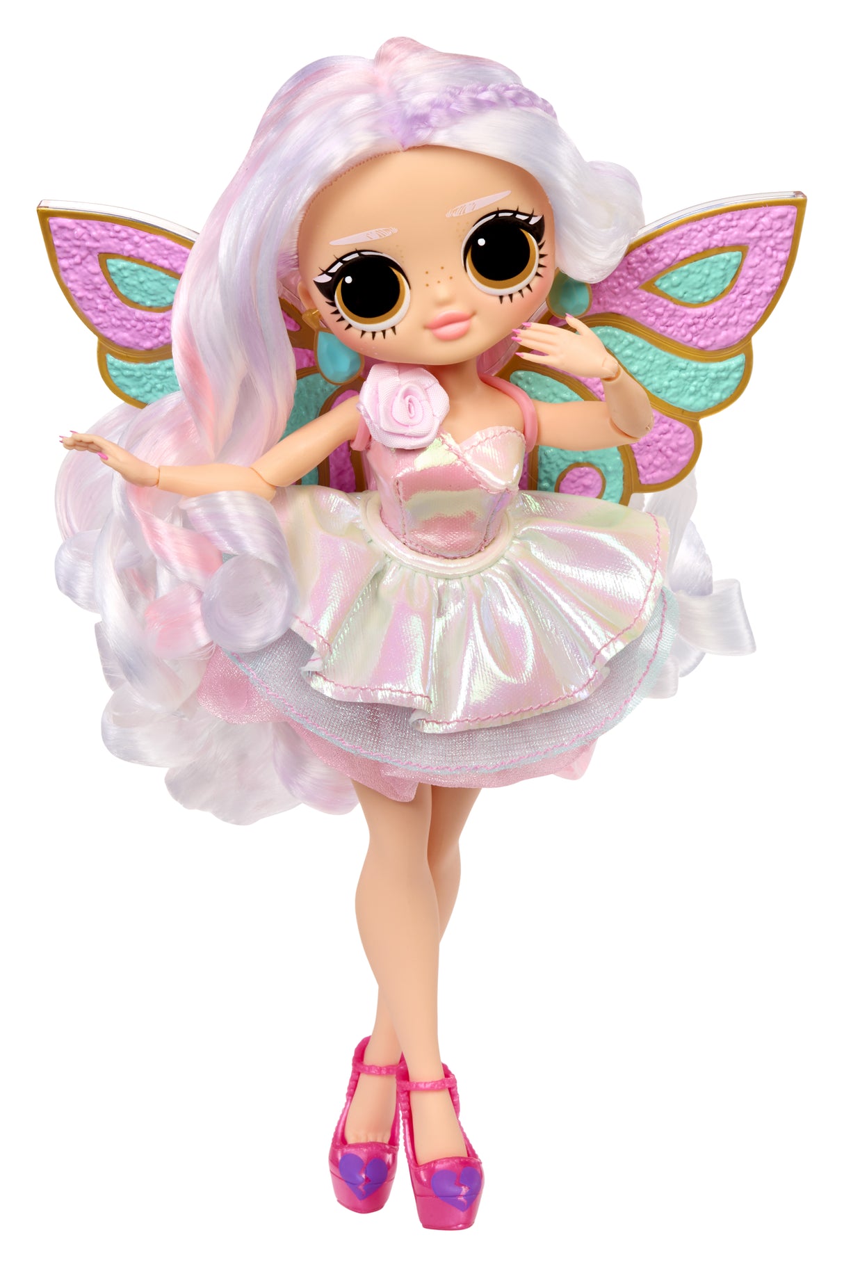 L.O.L. Surprise! - OMG Eye Spy Series - Fairy - 1 Poupée, Vetements, Accessoires, Indices a Résoudre, Surprises a Découvrir