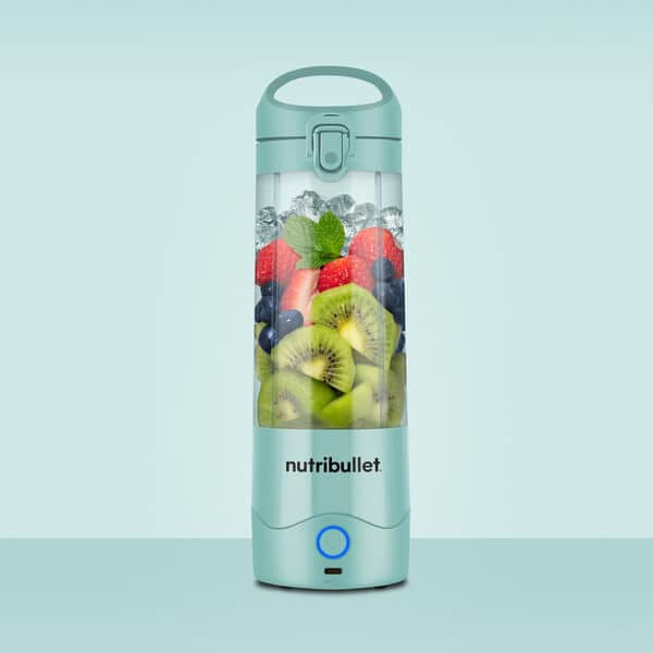 Blender portable - NUTRIBULLET - NBP003LBL - 70W -  0.475L - Light Blue - 1 gourde incluse