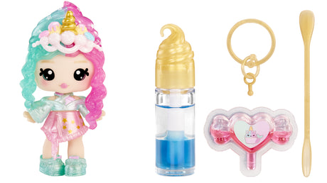 Yummiland Lip Gloss Doll - Color Change Combo - Phoebe Frappe