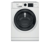 Lave-linge séchant HOTPOINT NDB8635KFR - 8 / 6 kg - Induction - L60cm - 1400 trs/min - Blanc