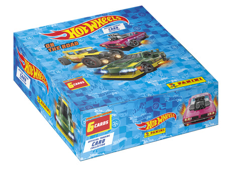 Boîte de Stickers - PANINI - Hot Wheels TC - 24 pochettes - 1 carte édition limitée - 144 stickers