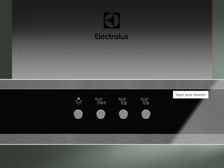 Hotte décorative - ELECTROLUX - LFT429X - Inox - 3 vitesses - 89,8 cm